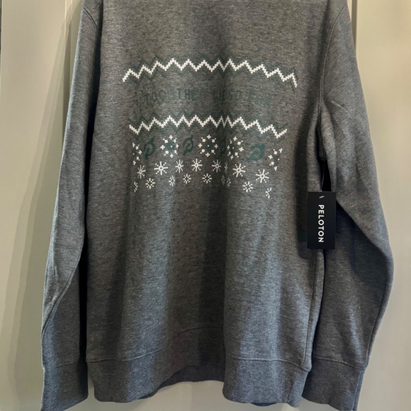 Peloton Holiday Crewneck "Ugly Holiday Sweatshirt" Unisex Size Large, NWT - Picture 2 of 6